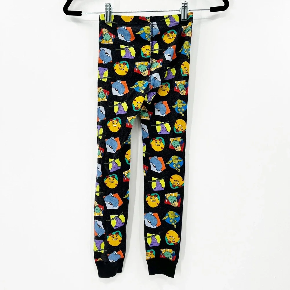 Hanna Andersson  monsters inc Pixar Collection Pajamas Set Black Kids 6-7